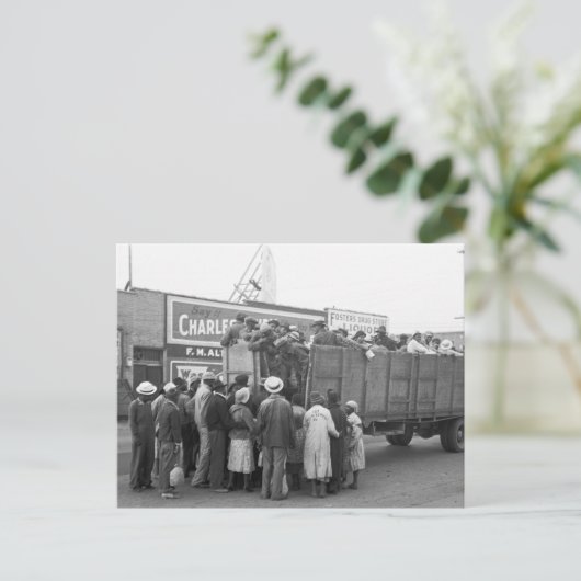 Katoen, 1938 briefkaart (Staand voorkant)