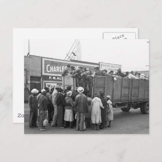 Katoen, 1938 briefkaart (Voorkant / Achterkant)