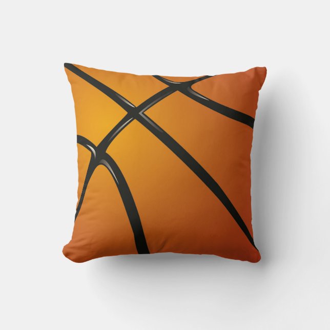 Katoen A Sierkussen/Basketball Kussen (Voorkant)