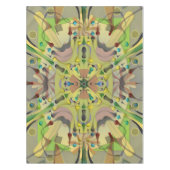 Katoen abstract geo 52x70 inch 0641a tafelkleed (Voorkant)