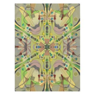 Katoen abstract geo 52x70 inch 0641a tafelkleed