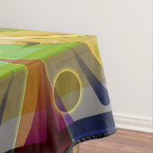 Katoen abstract geo 60x84 inch 0640j tafelkleed (Voorbeeld)