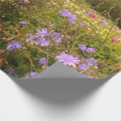 Katoen bloem cadeaupapier (Hoek)