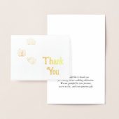 Katoen bloem Dank je Folie Kaarten (Display)