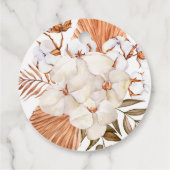 Katoen Bloem Favor Favor Labels (Achterkant)