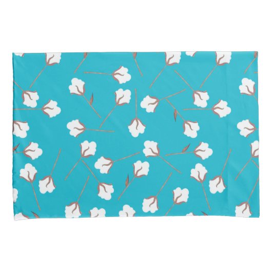 Katoen bloemen Aangepaste Hoesjes Kussensloop (Voorkant-Rechts)