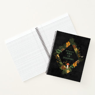 Katoen bos Pagan Book of Shadows Notitieboek