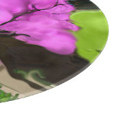 Katoen Candy Bomen Abstracte Kunst Snijplank (Hoek)