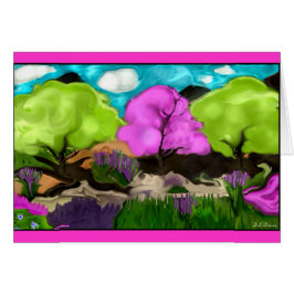 Katoen Candy Tress Abstracte Kunst