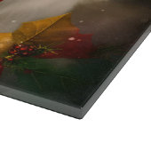 Katoen De Tulear Hond in Sneeuw Kerstmis Snijplank (Hoek)