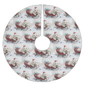 Katoen De Tulear Hond Kerstfeest Kerstboom Rok (Voorkant)