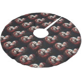 Katoen de Tulear met Kerstmis Kerstboom Rok (Gekanteld)