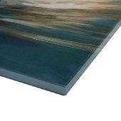 Katoen De Tulear Strand Surfen Schilderij Snijplank (Hoek)