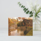 Katoen door een Stroom door Frits Thaulow Briefkaart (Staand voorkant)