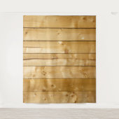 Katoen en dergelijke houten platen voor wasgoed wandkleed (Voorkant)