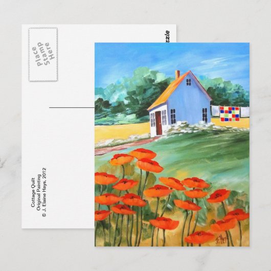 Katoen en oppies briefkaart (Voorkant / Achterkant)