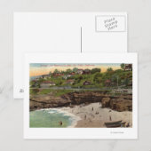 Katoen en strand in La Jolla Briefkaart (Voorkant / Achterkant)