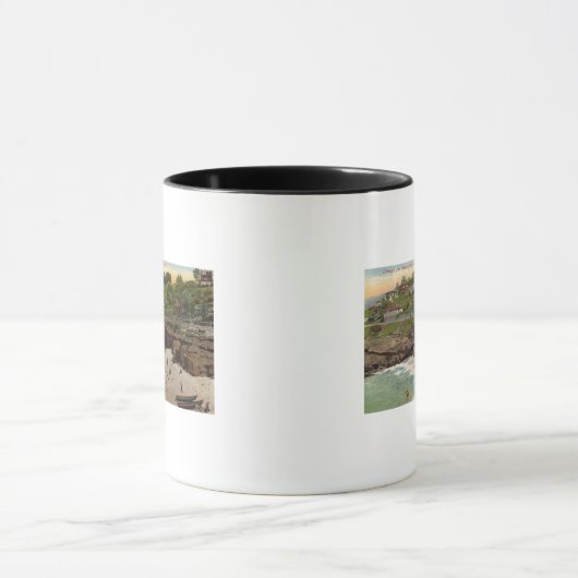 Katoen en strand in La Jolla Mok (Midden)