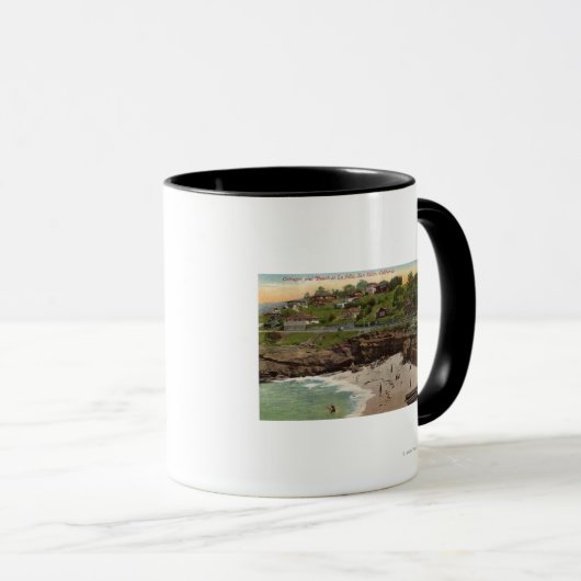 Katoen en strand in La Jolla Mok (Voorkant rechts)