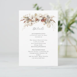 Katoen & Eucalyptus detailkaart RSVP Kaartje