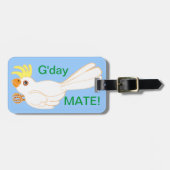 Katoen Gday Mate! Bagagelabel (Voorkant horizontaal)