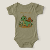 Katoen Gelukkige Dinosaurus (Design voorkant)