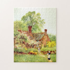 Katoen in Chiddingvoudig door Helen Allingham Legpuzzel