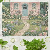 Katoen in de Bossen Theedoek (Gevouwen)