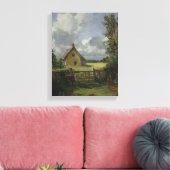 Katoen in een Cornfield, 1833 Canvas Afdruk (Insitu (Woonkamer))