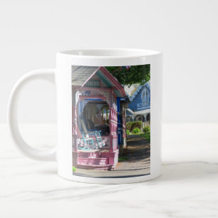 Katoen in een Rij - Martha's wijngaard Grote Koffiekop
