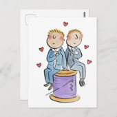 Katoen Jubileum Briefkaart (Voorkant / Achterkant)