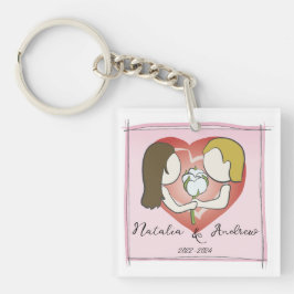 Katoen Jubileum Sleutelhanger