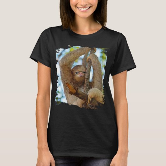 Katoen Kat Luiaard Hybride T-shirt (Voorkant)