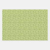 Katoen kerstpapier - Garland Inpakpapier Vel (Voorkant 2)