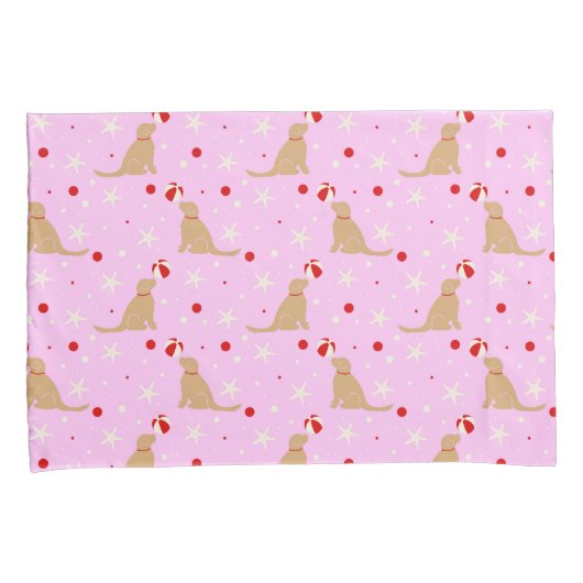 Katoen keuzeknop Snoep Roze Hoesje Kussensloop (Voorkant-Rechts)