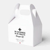 Katoen Kit Favor Doos Bedankdoosjes (Voorkant Zijde)