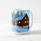 Katoen Land Noordpine Cabine Koffiemok (Voorkant rechts)