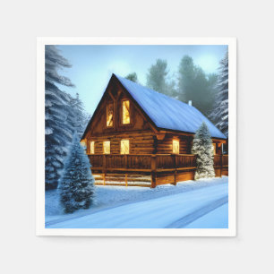 Katoen Land Noordpine Cabine Servet