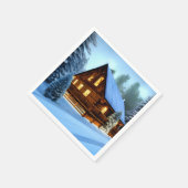 Katoen Land Noordpine Cabine Servet (Hoek)