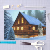 Katoen Land Noordpine Cabine Tissuepapier (Craft)