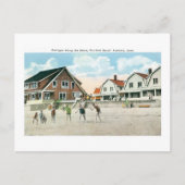 Katoen langs de kust, vliegveld, Conneticut Briefkaart (Voorkant)