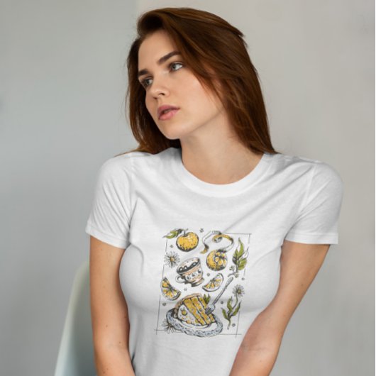 Katoen Lifestyle Food T-shirt