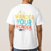 Katoen mannen t-shirt (Achterkant)