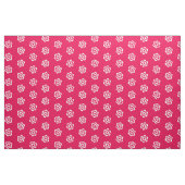 Katoen met rode omlaag met wit filter stof (Yard (91,4 cm))