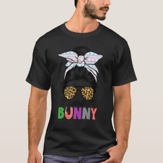 Katoen Ongelordde Knot Grootmoeder Konijn Paasfees T-shirt