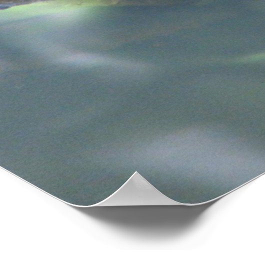 Katoen op Creek Poster (Hoek)