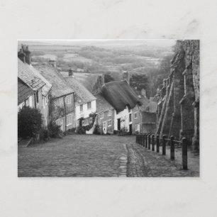 Katoen op een gouden heuvel, Shaftesbury, Dorset,  Briefkaart