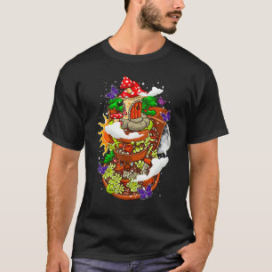 Katoen paddestoel voor tuinkleding Mijn T-shirt