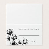 Katoen Plant Trekkende Kaarten voor het trekken va (Buitenkant ongevouwen)