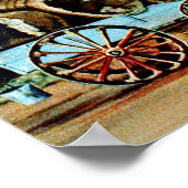 Katoen planten in Mississippi Poster (Hoek)